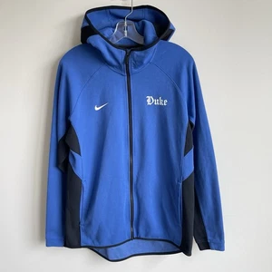 Duke University Nike Men's Showtime Dri-FIT Full-Zip Basketball Hoodie Sz Medium - Picture 1 of 13