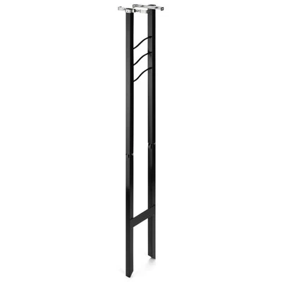 Galvanized Steel Mailbox Post, Code A, MON00BPEC, Black, Compatible with Mail... - Image 1 of 4