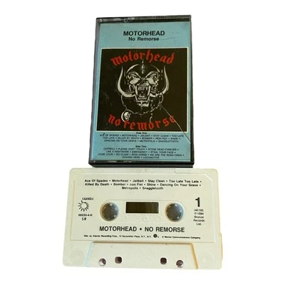Motörhead No Remorse Special Release Cassette Tape / Rare! - Image 1 of 4