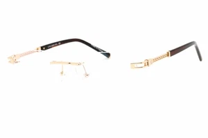 CHARRIOL PC75095 C01 Eyeglasses Shiny Gold Frame 56mm - Picture 1 of 4