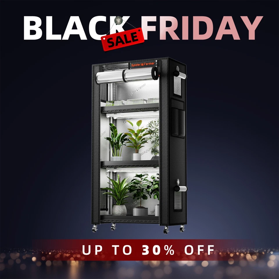 Spider Farmer Plant Stand With LED Grow Lights and Tent for Indoor Plants - Bild 1 von 1