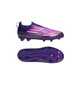  Scarpe Calcio Ragazzo Bambino Adidas F50 League Laceless Lamine Yamal FG MG  - Imagen 1 de 4