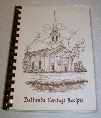 Bethesda Presbyterian Church Aberdeen North Carolina Cookbook 1984 - Image 1 of 4