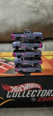 Lote de cinco camionetas Chevy Silverado Black Widow 1983 (sueltas) Hot Wheels Mainline Foto 1 de 4