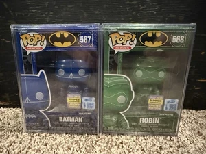 SDCC 2025 Funko LE 2010 Batman & Robin Blue Prints Shared Exclusive 567 568 - Picture 1 of 7