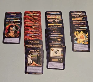 Illuminati NWO Assassins 28 card lot common Uncommon rares no duplicates - Picture 1 of 1