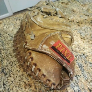 GUANTE DE BÉISBOL RARO PINO ANTIGUO A400 PRIMERA BASE MODELO PROFESIONAL Lanzamiento con la mano izquierda - Imagen 1 de 12