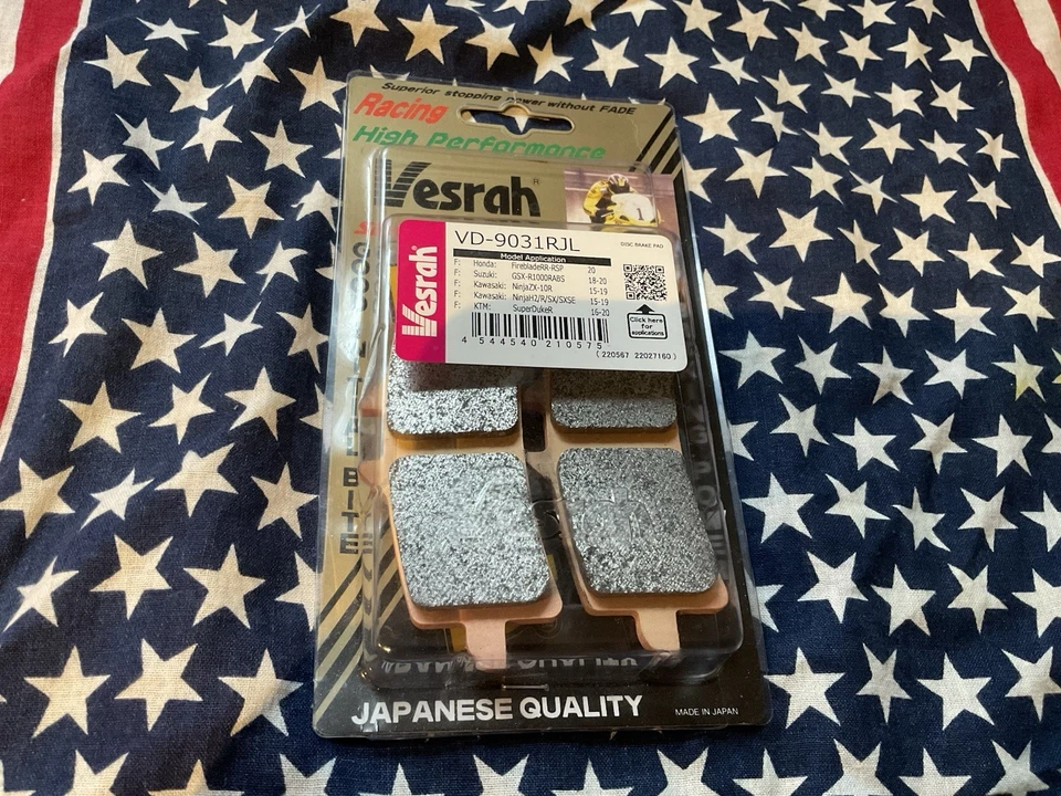 Vesrah Ducati Panigale V4/R/S 18-24 RJL Front Brake Pads VD-9031RJL Foto 1 de 2