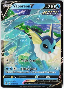 Vaporeon V - SWSH150 Pokemon SWSH: Sword & Shield Promo Cards Holo Promo NM - Picture 1 of 2