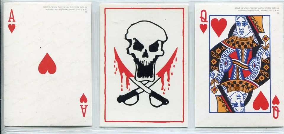 THE X-FILES SEASON 4 & 5 Inkworks 2001 Complete DEATH CARDS Chase Card Set D1-D3 - Image 1 of 1