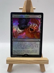 MTG UNC Questionable Cuisine (084/244) Unfinity Sorcery LP/NM - Picture 1 of 15