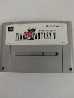 Japanese Superfamicom Final Fantasy VI, Tested And Working  - Image 1 of 4