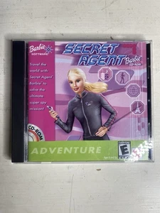 Secret Agent Barbie PC Game CD-ROM 2001 Windows 95/98/2000 No scratches - Picture 1 of 8