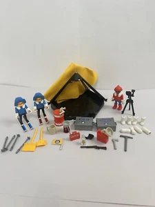 Vintage Playmobil 3463 Polarforscher Set 1986 Kamera Crew Ausrüstung Expedition LESEN - Bild 1 von 10