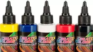 Createx Illustration Colores transparentes 30 ml (GP1L = 316,60 €) - Imagen 1 de 17
