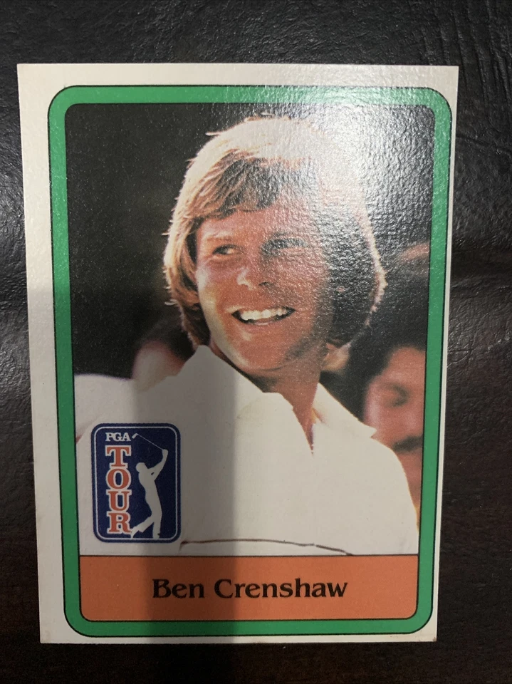 BEN CRENSHAW ROOKIE 1981 DONRUSS PGA RC GOLF TRADING CARD - Image 1 of 1