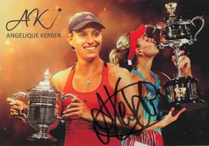 Angelique Kerber UH Tennis original signiert Autogramm Autograph signed 6180 C - Picture 1 of 1