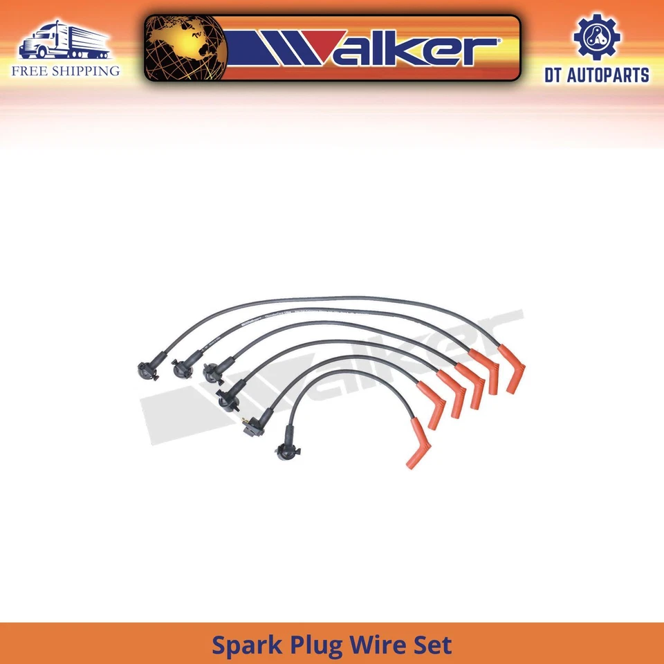 Комплект проводов свечей зажигания Walker 1998 1999 для Ford Explorer 4,0 л V6 1997-2000 годов выпуска - Изображение 1 из 1