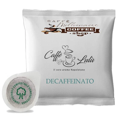200 Kaffeepads LuLù Entkoffeiniert Mischung DEK Cremig Wie Im Café + Gratis - Bild 1 von 4