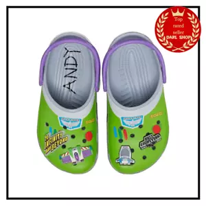 Crocs x TOY STORY BUZZ-LIGHTYEAR CLOG For TODDLERS' Sandal Blue Grey Size C4 - Picture 1 of 8
