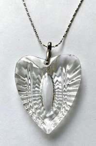 Waterford Crystal Heart Pendant - Picture 1 of 3