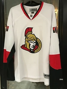Reebok Damen Weiß Ottawa Senators NHL Hockey Trikot XXL NEU Neu mit Etikett - Bild 1 von 5