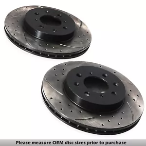 DISCOS DE FRENO RANURADOS PERFORADOS DELANTEROS 262mm para Rover mg ZR ZS 25 45 200 1.6 1.8 16V - Imagen 1 de 7