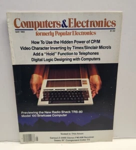 Computers & Electronics Magazine Vol.21 No.5 TRS-80, Atari, Sinclair 1983 - Picture 1 of 3