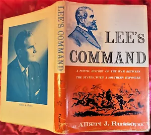 Russisch, Albert J., (M.D.), LEE'S COMMAND - 1964 1./1. Geschrieben vom Autor - Bild 1 von 6