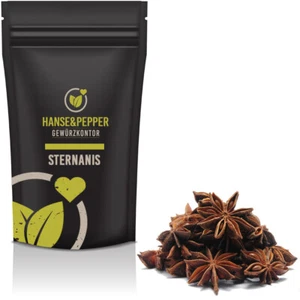 250g Sternanis ganz Stern Anis Hocharomatisch Anissterne - Bild 1 von 2