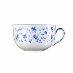 Arzberg Form 1382 Café-au-lait Cup, Breakfast Cup, Blue Flowers, Porcelain 300ml - Picture 1 of 1