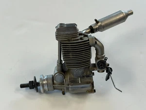 Really Nice OS .91 91 FS Four Stroke RC Nitro Airplane Engine With Muffler - Picture 1 of 2