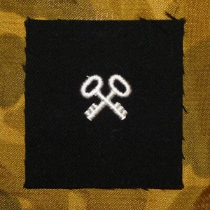 Vintage USN US Navy Storekeeper Striker Distinguishing Mark Patch - Picture 1 of 2