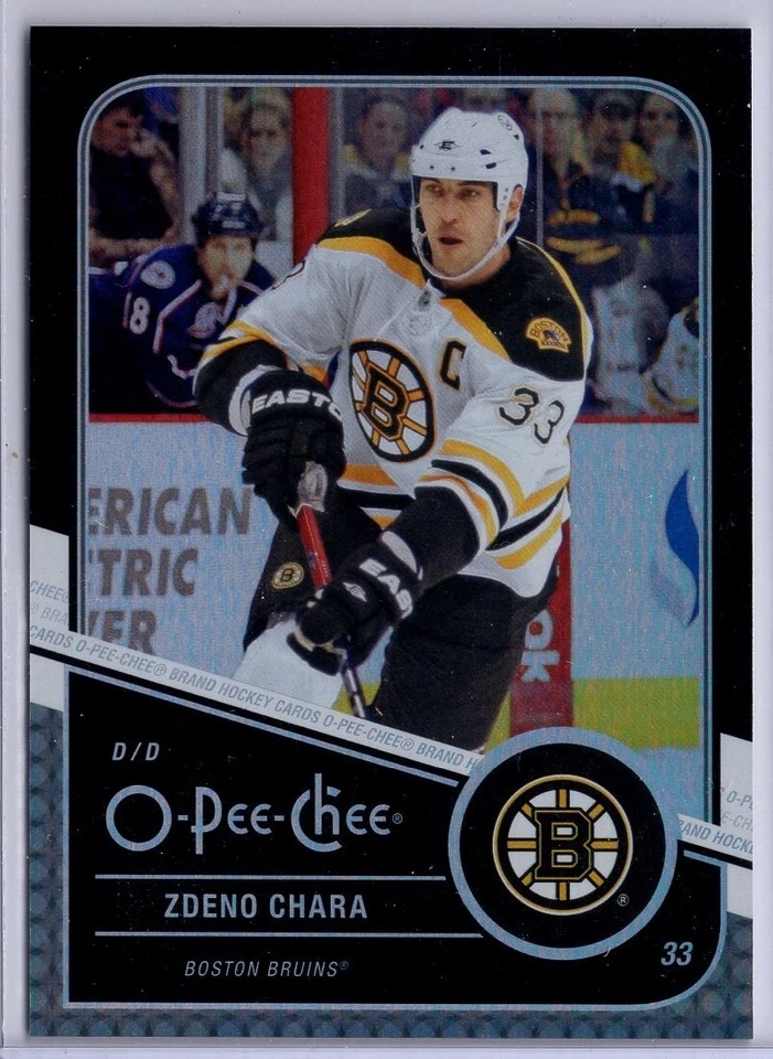 2011-12 O-Pee-Chee Black Rainbow #207 Zdeno Chara 007/100 *S3594 - Image 1 of 1