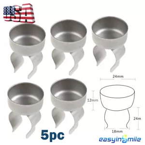 Anillo de profifismo dental de acero inoxidable de 5/1 pieza práctico tazón taza herramienta práctica - Imagen 1 de 9