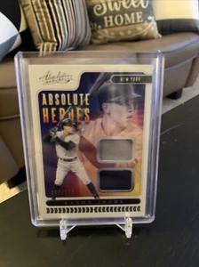 Aaron Judge 2020 Absolute Heroes / Relic Patch AHM-AJ #’d 197/199 SP / MVP - Bild 1 von 2