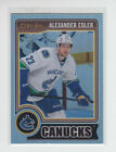 14/15 OPC Vancouver Canucks Alexander Edler Rainbow Foil card #206