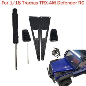 Schwarze Abdeckung Blende + Lufteinlass Blende Abdeckung für 1/18 Traxxas TRX-4M Defender RC - Bild 1 von 7