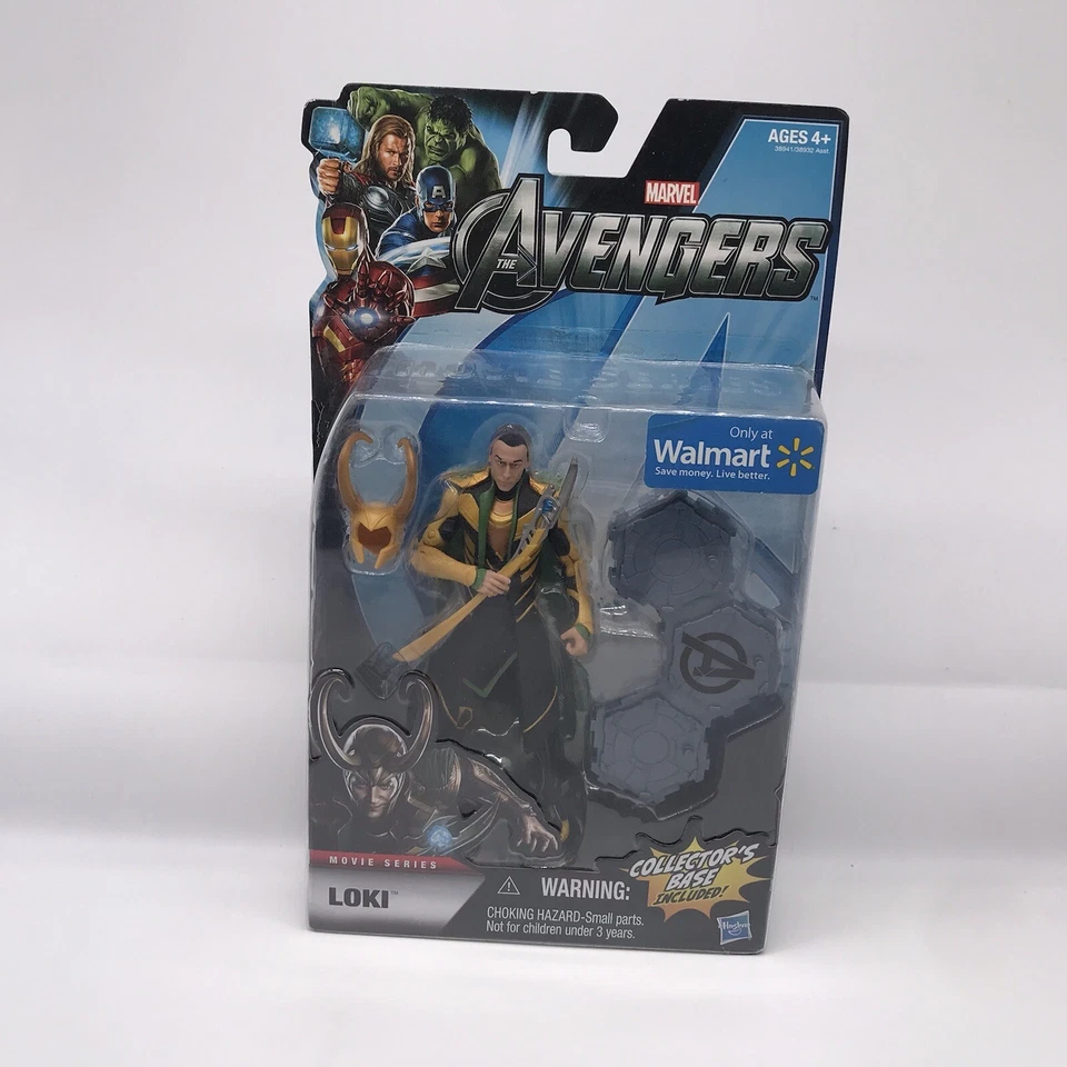 Loki Marvel Legends Walmart Avengers Movie Wave 6" sellado en paquete MCU Disney Foto 1 de 4