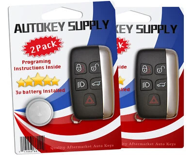 2 Replacement for Land Rover Discovery Sport Smart Remote Car Key Fob KOBJTF10A - Image 1 of 4