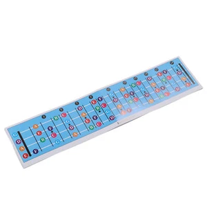 Bass Guitar Scale Chart Color Coded Bass Guitar Fretboard Note Chart For - Picture 1 of 12