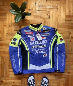 Vintage Suzuki F1 Marlboro Nascar Racing Jacket Size L Men's New With Tags - Picture 1 of 6