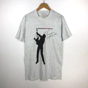Camisa Bryan Adams Waking Up The World Tour Algodón Deportiva Gris Talla Completa JU603 - Imagen 1 de 3