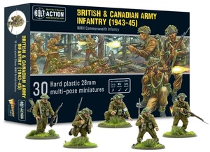 British & Canadian Army Infantry (1943-45) - 28mm Scale Plastic Miniatures fo... - Bild 1 von 9