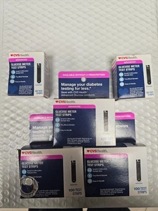 CVS Health Advanced 375ct Diabetiker Teststreifen Ablaufdatum 9/2026-3/2027 - Bild 1 von 2