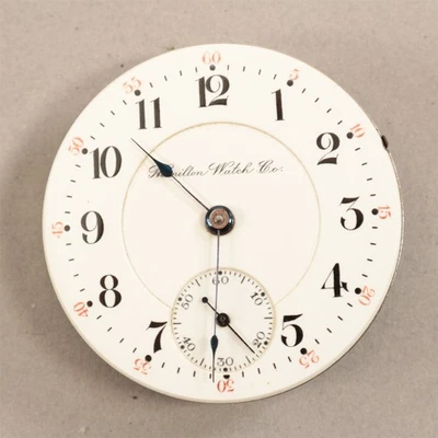 Reloj Bolsillo Hamilton Talla 18 Grado 926 Movimiento 17 Joyas - RC2309 Foto 1 de 3