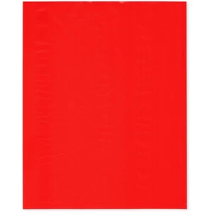 Plymor 8" x 10", rot 2 Mil flach offen Kunststoff Polybeutel - Bild 1 von 4