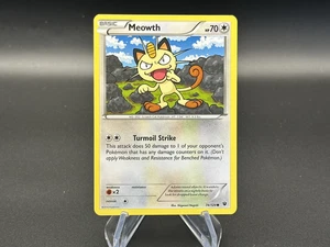 Meowth - 74/124 Fates Collide - Pokémon TCG - 2016 - Picture 1 of 2