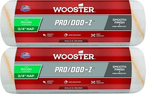 Wooster Genuino 9" Pro/Doo-Z 3/4" Cubierta de Rodillo de Siesta Paquete de 2, RR644-9-2PK - Imagen 1 de 1