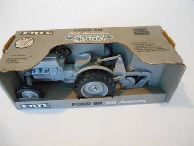Vintage 1989 Ertl 1:16th Scale Ford 9N Farm Tractor & Dearborn Plow, #833DA, NIB - Image 1 of 4